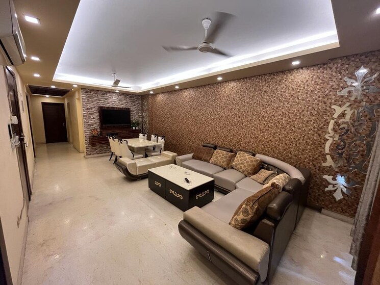 Living Room, paryavaran complex 4 Bedroom 1800 Sq.Ft. Builder Floor In Paryavaran Complex Delhi 8811565