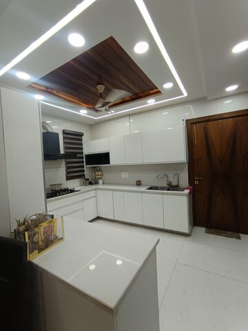 Kitchen in 3 BHK Apartment at Sahridaya Apartments, Paschim Vihar – for Rent