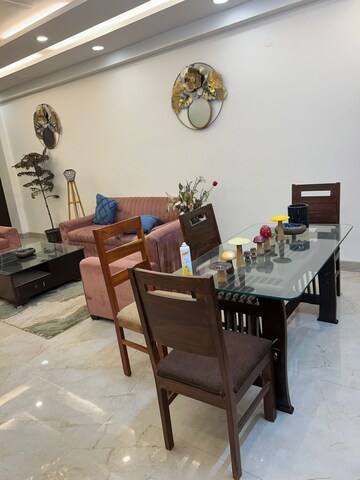 Living Room in 3 BHK Builder Floor at Paryavaran Complex – for Rent