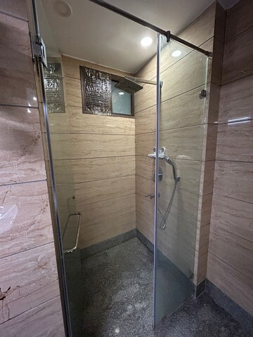 Bathroom in 3 BHK Builder Floor at Paryavaran Complex – for Rent