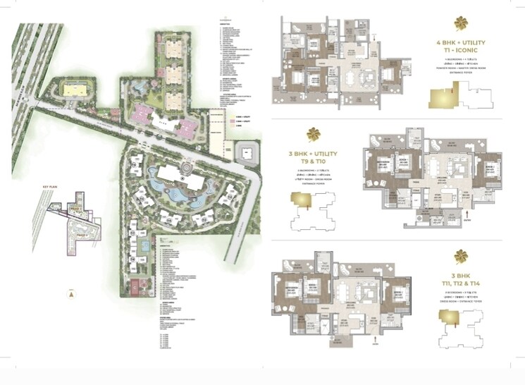 Master Plan, signature-global-cloverdale 4 Bedroom 3480 Sq.Ft. Apartment In Sector 71 Gurgaon 8811698