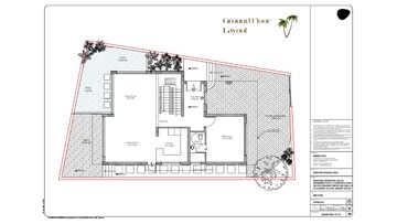 Floor Plan in 4 BHK Villa at Aldona – for Sale