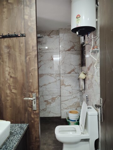 Attached Bathroom in 3 BHK Apartment at Mayur Bagh Apartments, Paschim Vihar – for Rent