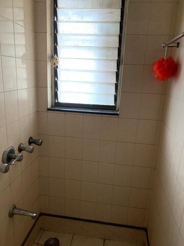 Bathroom in 2 BHK Apartment at Goregaon West View CHS, Goregaon West – for Rent