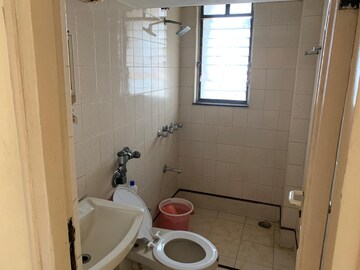 Bathroom in 2 BHK Apartment at Goregaon West View CHS, Goregaon West – for Rent