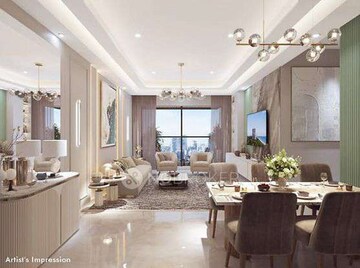 Living Room in 3 BHK Apartment at Experion The Heart Song, Sector 108 – for Sale