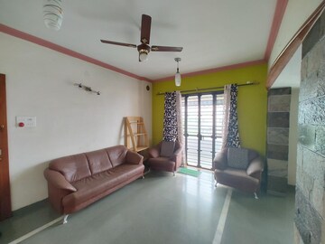 Living Room in 2 BHK Apartment at Pinnac Kanchanganga, Aundh – for Rent