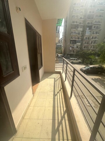 Balcony in 2 BHK Apartment at Sangwan Heights, Raj Nagar Extension – for Rent