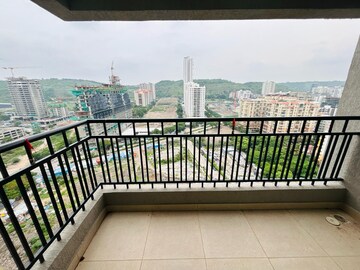 Balcony in 3 BHK Apartment at Supreme Estia Phase 1, Baner – for Rent