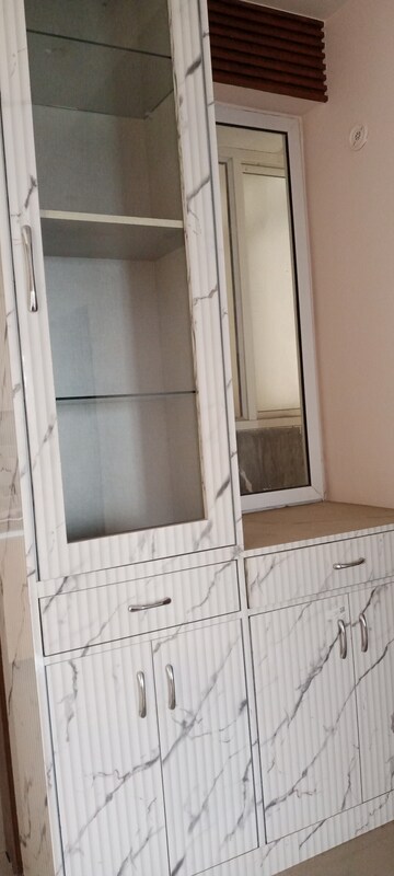 Bathroom in 2.5 BHK Apartment at Prateek Grand City, Siddharth Vihar – for Rent