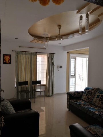 Living Room in 2 BHK Apartment at GK Shiv Sai Vishwa, Pimple Saudagar – for Rent