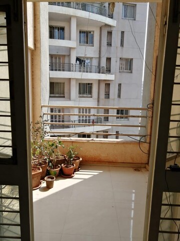 Balcony in 2 BHK Apartment at GK Shiv Sai Vishwa, Pimple Saudagar – for Rent