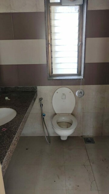 Bathroom in 2.5 BHK Apartment at Kalpataru Srishti, Mira Road – for Rent