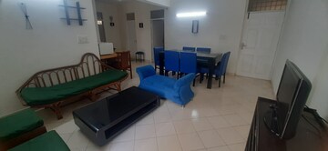 Living Room in 3 BHK Apartment at Maple Heights, Sector 43 – for Rent