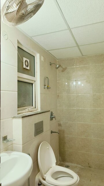 Bathroom in 3 BHK Apartment at Omaxe Royal Residency Faridabad, Sector 79 – for Rent