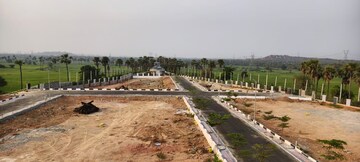Plot Area in 3 BHK Villa at Sri Jagathswapna Spanesta, Bacharam – for Sale
