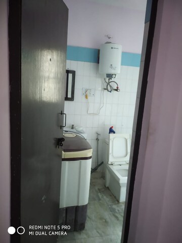Bathroom in 2 BHK Apartment at Shipra Riviera, Gyan Khand – for Rent