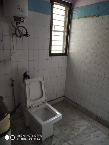 Bathroom in 2 BHK Apartment at Shipra Riviera, Gyan Khand – for Rent