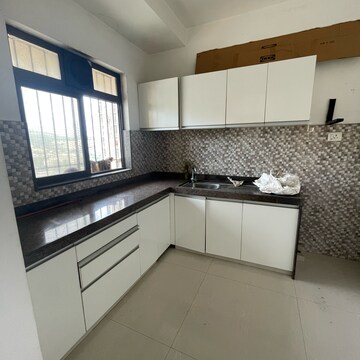 Kitchen in 1 BHK Apartment at Lalani Grandeur, Riddhi Gardens – for Rent