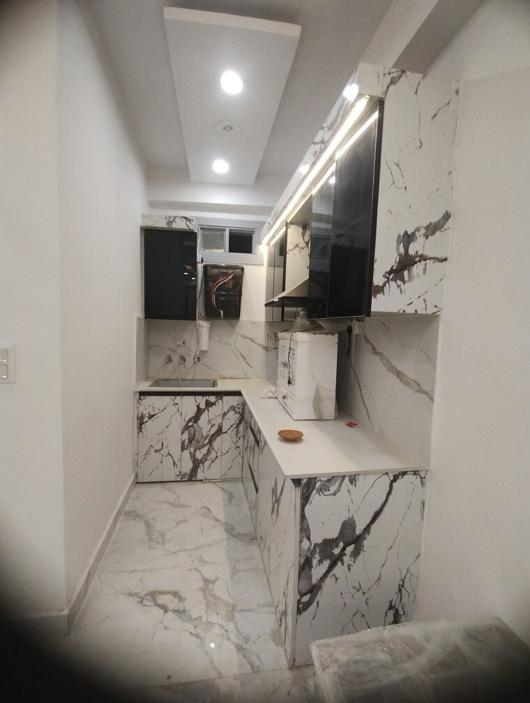 Kitchen, nawada 2 Bedroom 550 Sq.Ft. Builder Floor In Nawada Delhi 8812022
