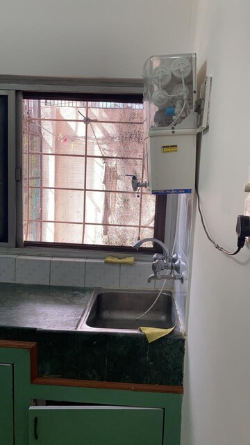 Kitchen in 1 BHK Villa at Bani Park – for Rent
