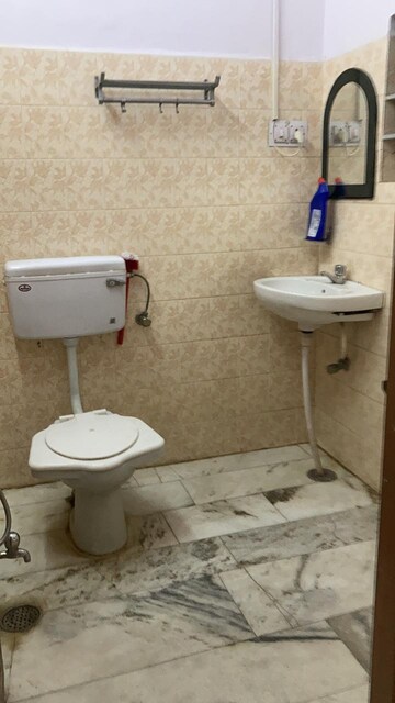 Bathroom in 1 BHK Villa at Vidhyadhar Nagar – for Rent