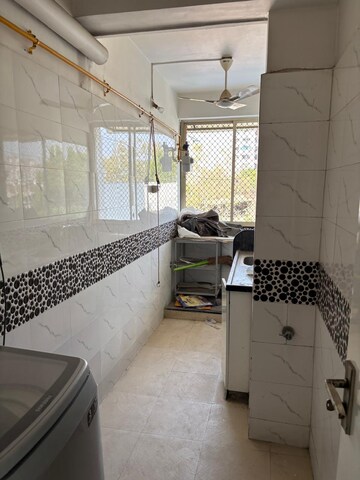 Balcony in 3 BHK Apartment at Ambawadi – for Rent
