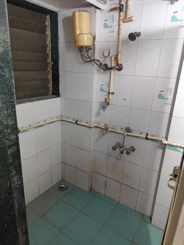 Bathroom in 1 BHK Apartment at Shree Sai Ganesh Krupa CHS, Midc – for Rent