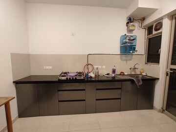 Kitchen in 2 BHK Apartment at Hiranandani Fortune City, New Panvel – for Rent
