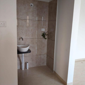 Bathroom in 1 BHK Apartment at Pantheon Acorn Park Phase 1, Mumbai Bangalore Highway – for Rent