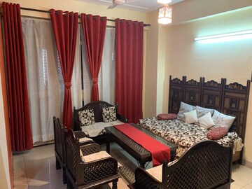 Bedroom in 2 BHK Apartment at GH-7 Crossings Republik, Vijay Nagar – for Rent