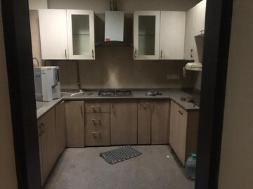 Kitchen in 3 BHK Apartment at Greater Kailash I – for Rent