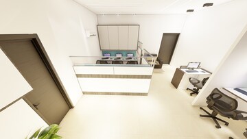 Staircase in  Office Space at Bestfield, Netaji Subhash Place – for Rent
