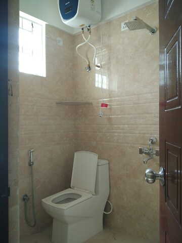 Bathroom in 3 BHK Apartment at Varanasi – for Rent