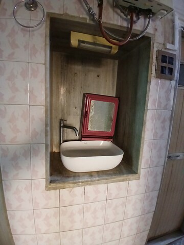 Kitchen in 1 BHK Apartment at Vasundhara CHS Gokuldham, Gokuldham Colony – for Rent