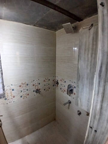 Bathroom in 1 BHK Apartment at Vasundhara CHS Gokuldham, Gokuldham Colony – for Rent