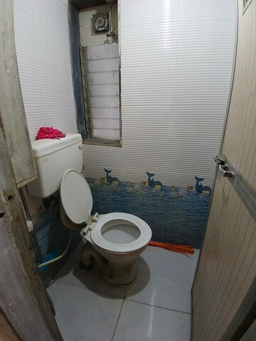 Bathroom in 1 BHK Apartment at Vasundhara CHS Gokuldham, Gokuldham Colony – for Rent