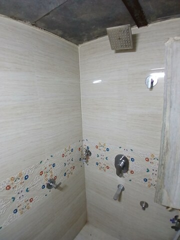 Bathroom in 1 BHK Apartment at Vasundhara CHS Gokuldham, Gokuldham Colony – for Rent