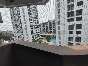 Balcony in 2 BHK Apartment at Gaurs Galaxy, Vaishali Sector 5 – for Rent