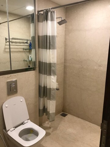 Bathroom in 4 BHK Apartment at Lodha Venezia, Parel – for Rent