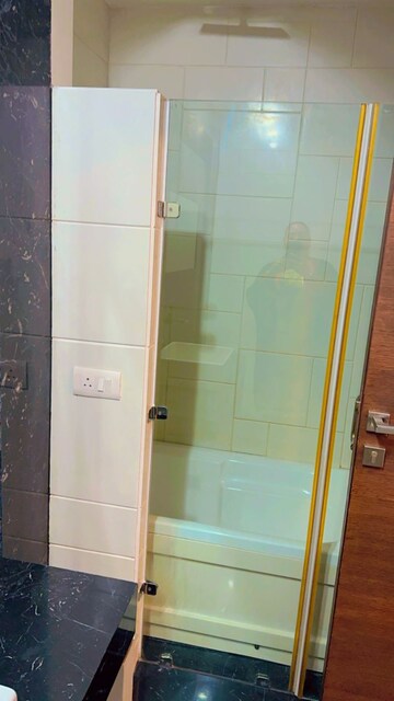 Bathroom in 4 BHK Apartment at Boutique Residential Apartments D-6 4, Vasant Vihar – for Rent