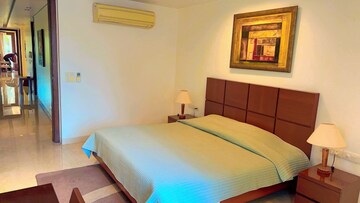 Bedroom in 4 BHK Apartment at Boutique Residential Apartments D-6 4, Vasant Vihar – for Rent