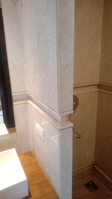 Bathroom in 4 BHK Apartment at Boutique Residential Apartments D-6 4, Vasant Vihar – for Rent