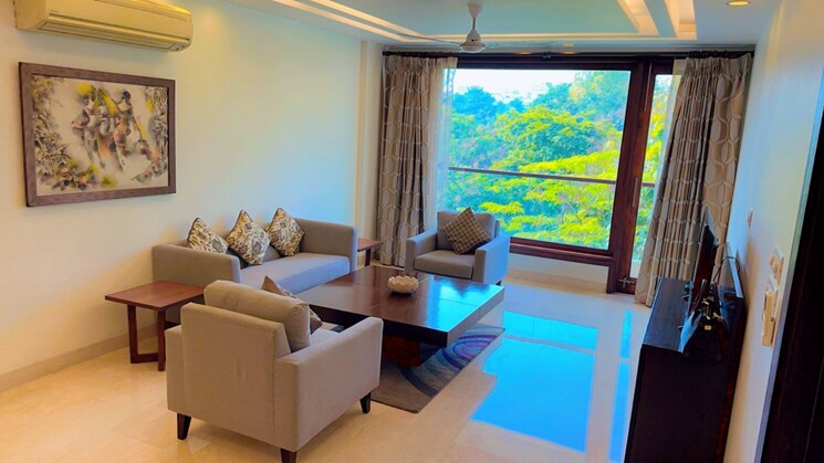 Living Room, boutique-residential-apartments-d-6-4 4 Bedroom 3600 Sq.Ft. Apartment In Vasant Vihar Delhi 8812277