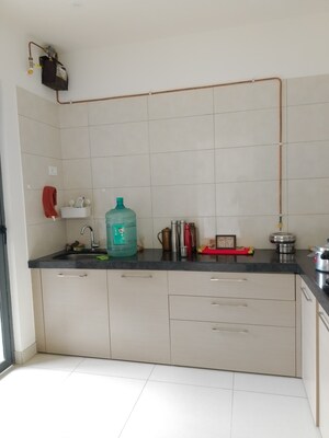 Bathroom in 1 BHK Apartment at Godrej City, Poyanje – for Rent