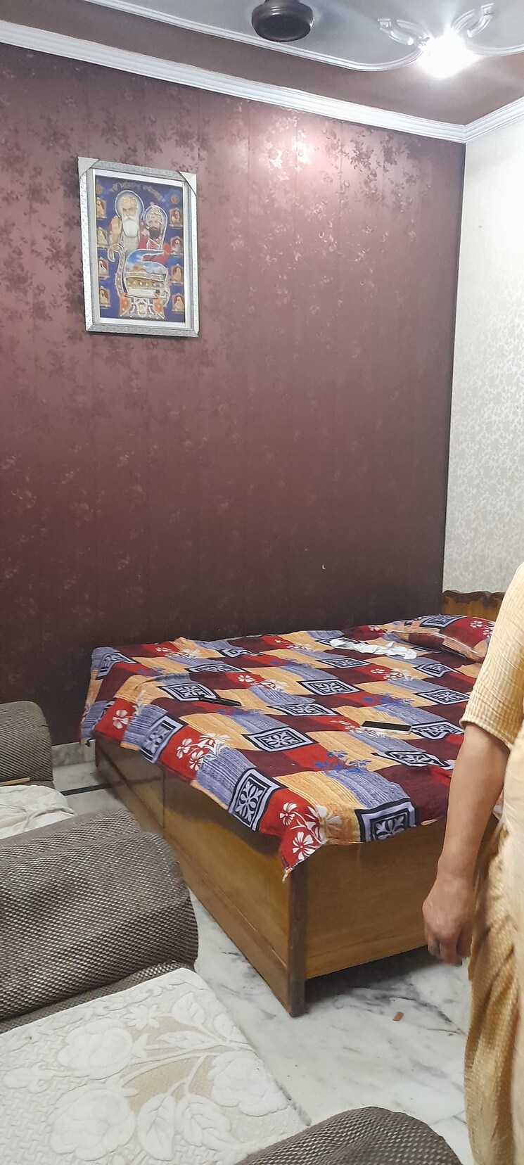 Bedroom, sector 3 2 Bedroom 90 Sq.Yd. Builder Floor In Sector 3 Faridabad 8812532