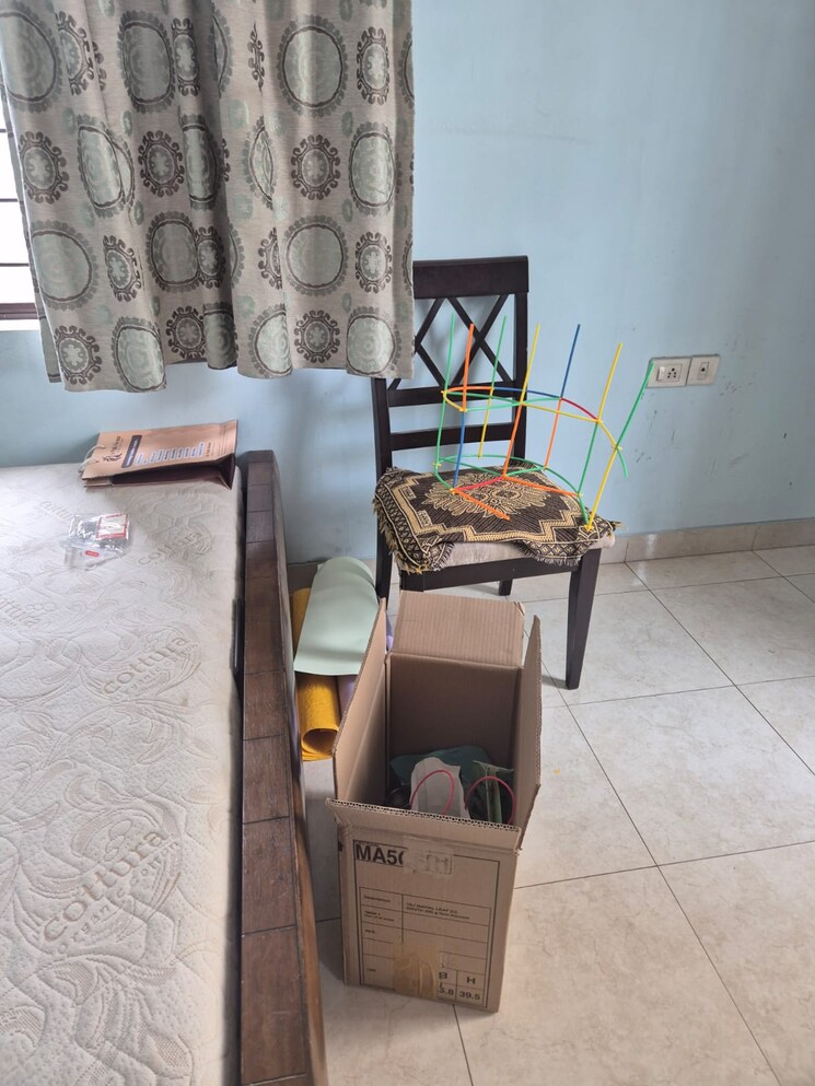 Balcony, ganga-satellite 3.5 Bedroom 1500 Sq.Ft. Apartment In Wanwadi Pune 8812648