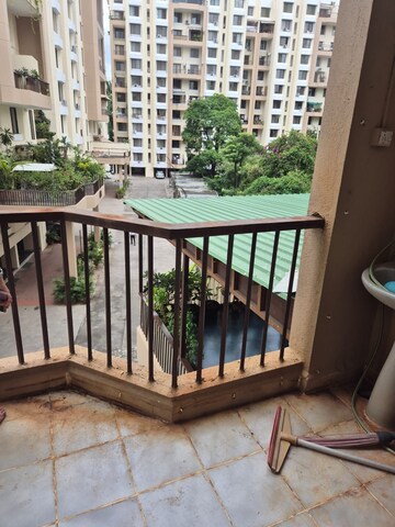 Balcony in 3.5 BHK Apartment at Ganga Satellite, Wanwadi – for Rent