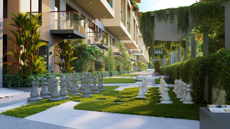 Garden, sbr-earth-and-sky 3 Bedroom 2699 Sq.Ft. Villa In Kannamangala Bangalore 8812730