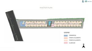 Master Plan in 3 BHK Villa at SBR Earth And Sky, Kannamangala – for Sale